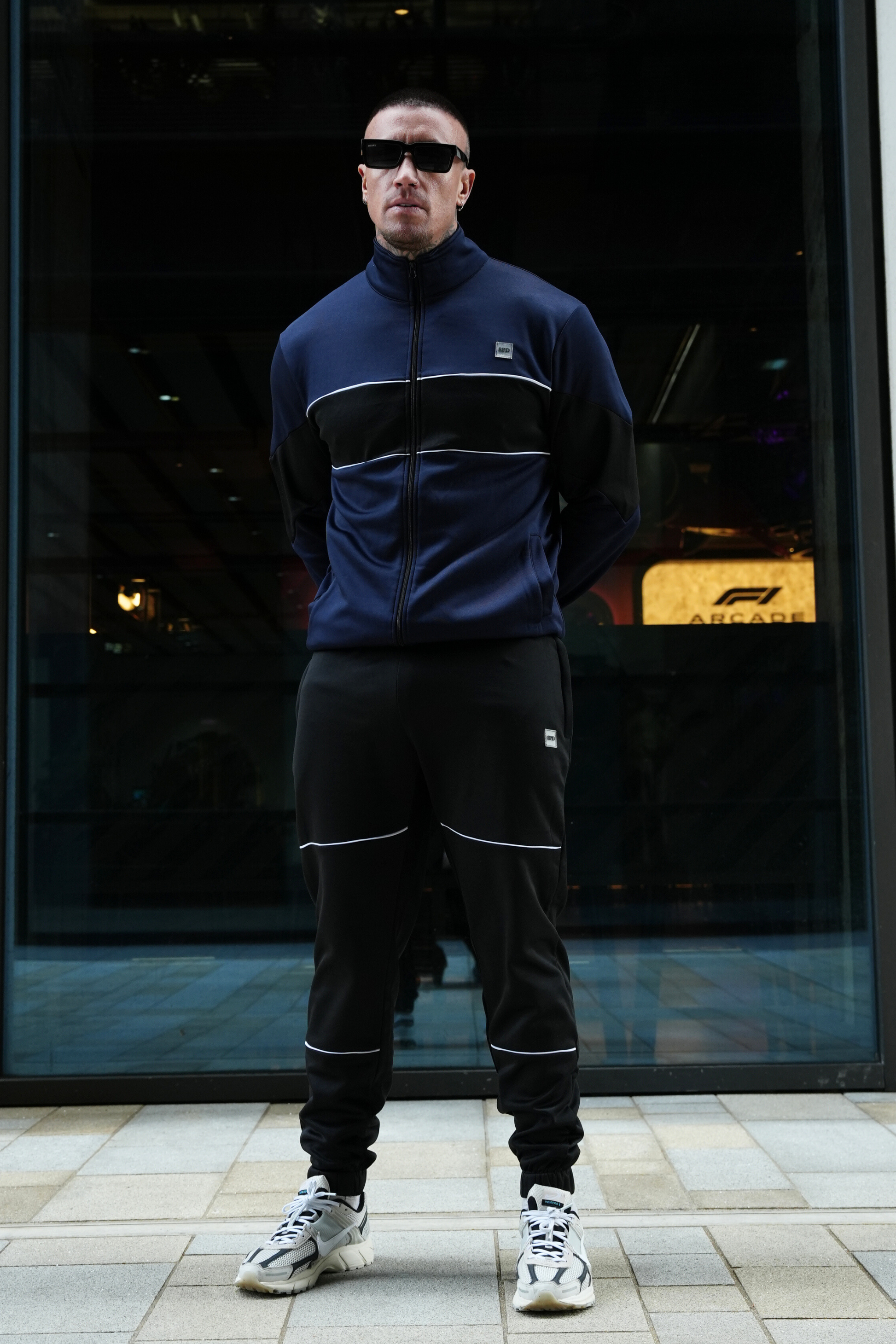 Navy Vibrant Tracksuit