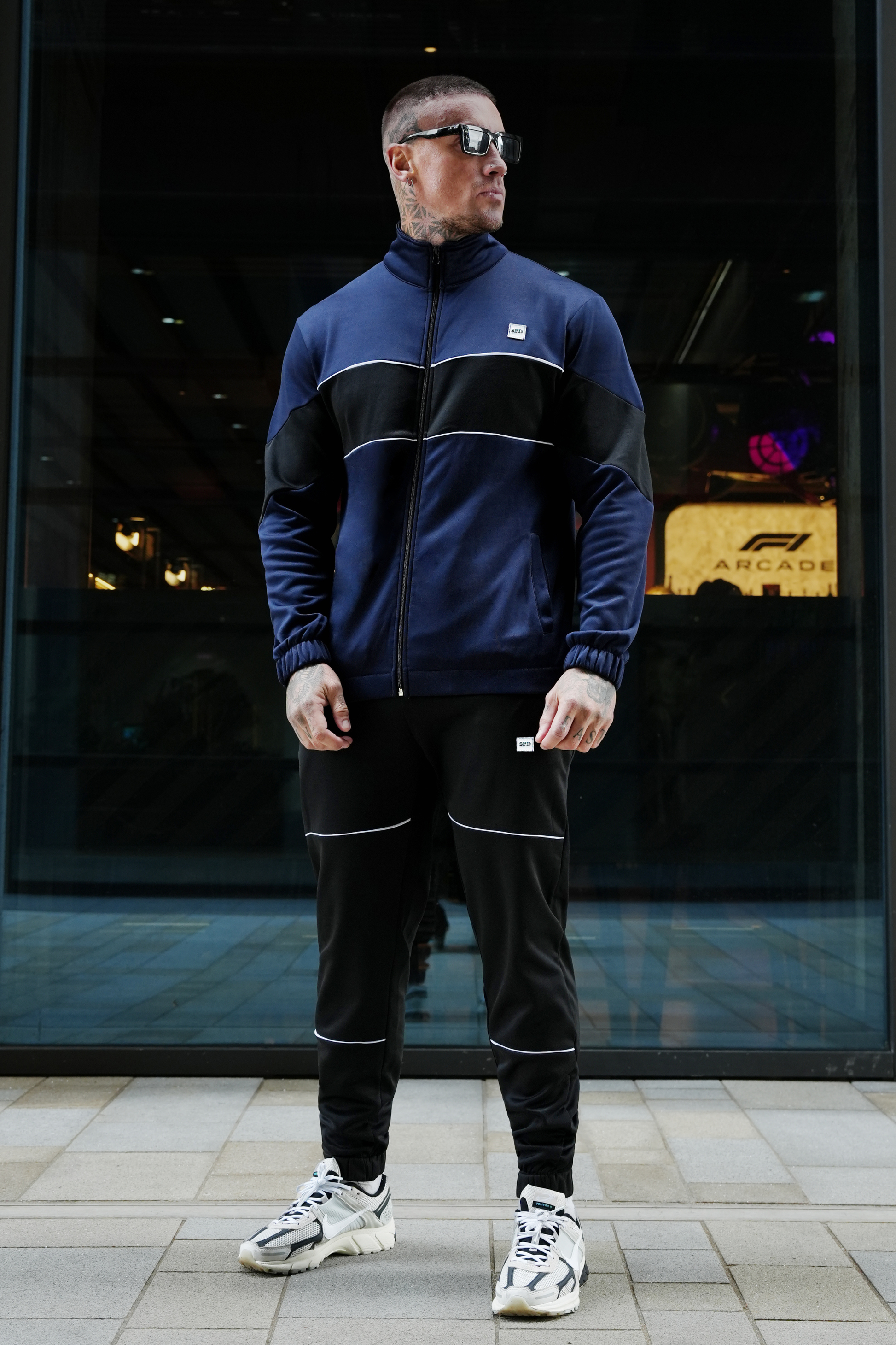 Navy Vibrant Tracksuit